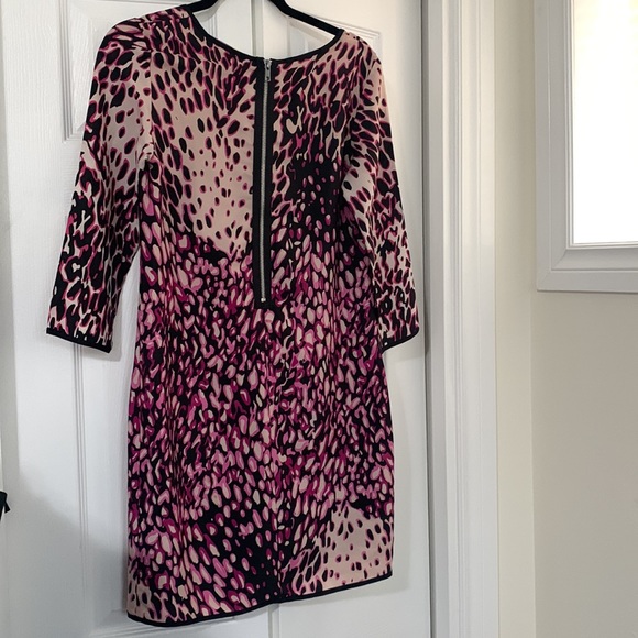 Abstract leopard print dress - Picture 2 of 2